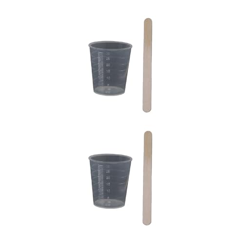50pieces 30ml Messung Cup Graduierte Becher Epoxidharz Werkzeuge Die Die Rührstabmesswerkzeuge Für Harzformenholz Rührstäbchen Einzeln Verpackt Haben von Qsvbeeqj