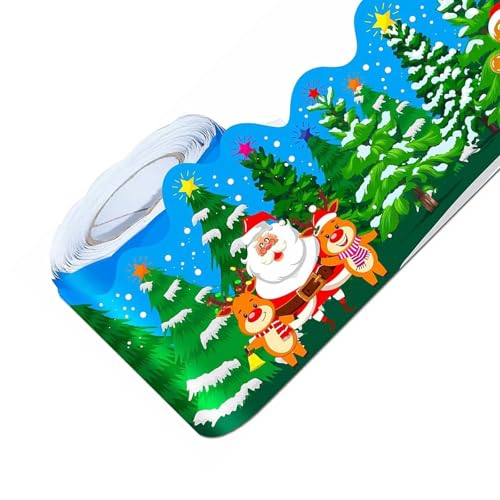 59ft Weihnachtsthemen Bulletin Board Grenze Für Tafelbrettschachtel Dekorationsnotizen Bord Grenzverkleidungsabziehbilder 59ft Weihnachtsthemen Bulletin Board Grenze Für Tafelbrettschachtel Dekorationsnotizen Bord Grenzverkleidungsabziehbilder von Qsvbeeqj