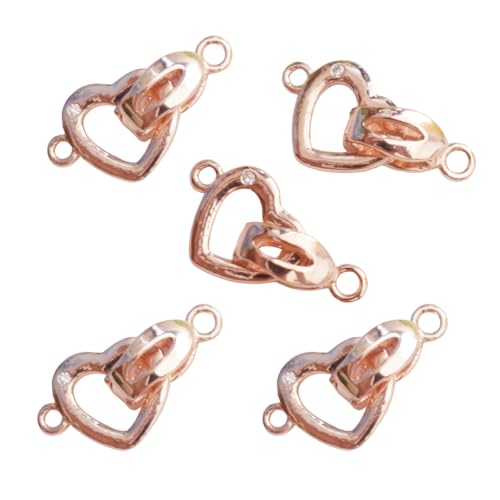5pcs Elegante Messing Pulloverkette Kettenverschlüsse Schmuckanschlüsse Schmuck Crafting Verschlüsse Für Mode Enthusiasten Geeignet 5pcs Elegante Messing Pulloverkette Kettenverschlüsse Schmuckanschlüsse Schmuck Crafting Verschlüsse Für Mode Enthusiasten Geeignet von Qsvbeeqj