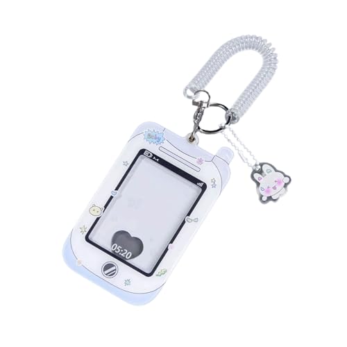 Acryl Photokardhalter Mit Anhänger Keychain Bus Card Protector Cartoon Card Inhaber Kreditkartenhülsenabdeckungen Cartoon Kartenhalter Buskarte Acryl Photokardhalter Mit Schlüsselbund von Qsvbeeqj