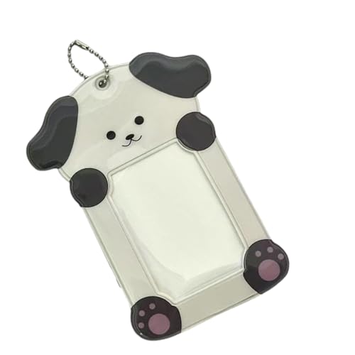 Animalform Kartenhülle 3 Zoll Photokard Protektor Wasserfestes PVC Kartenabdeckungen Fotokartenhärte Schlüsselbeutel Charme PVC Kartenhülle von Qsvbeeqj