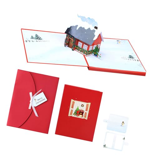 Beleuchtete Weihnachtsgrußkarten, beleuchtete Karte mit LED-Licht für Kinder, Erwachsene, Winterfest, Feier, beleuchtete Karte Beleuchtete Weihnachtsgrußkarten, beleuchtete Karte mit LED-Licht für Kinder, Erwachsene, Winterfest, Feier, beleuchtete Karte von Qsvbeeqj