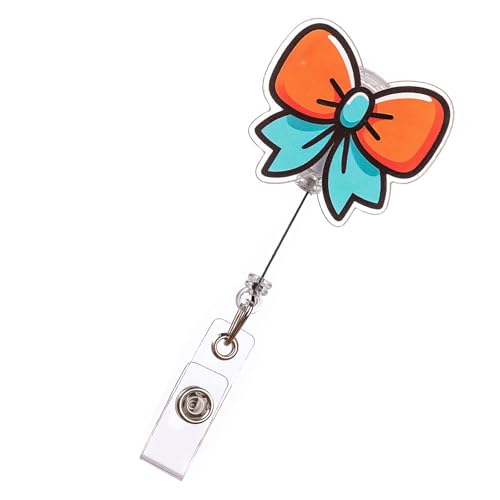 Bowknot Abzeichenhalter Mit Metallclip Für Krankenschwester Doctor Student Teacher Office Worker Verfallbare Abzeichen Rollen Krankenschwester Student Badge Rolle von Qsvbeeqj