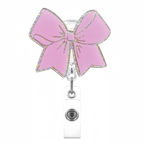 Bowknot Abzeichenhalter Mit Metallclip Für Krankenschwester Doctor Student Teacher Office Worker Verfallbare Abzeichen Rollen Krankenschwester Student Badge Rolle Bowknot Abzeichenhalter Mit Metallclip Für Krankenschwester Doctor Student Teacher Office Worker Verfallbare Abzeichen Rollen Krankenschwester Student Badge Rolle von Qsvbeeqj