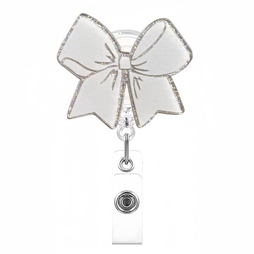 Bowknot Abzeichenhalter Mit Metallclip Für Krankenschwester Doctor Student Teacher Office Worker Verfallbare Abzeichen Rollen Krankenschwester Student Badge Rolle von Qsvbeeqj