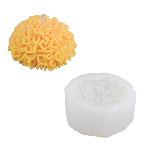 Chrysanthemen Silikone Formblüten Duft Kerzenform Backformen Epoxidharzformen Handwerksbedarf Seifenformen von Qsvbeeqj
