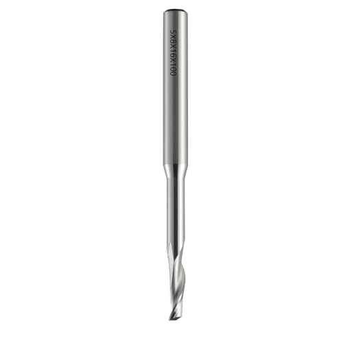 Dauerhaftigkeit Einzelflöte Endmühlen Router Bit Für Aluminiumfräsen Einzelne Flöte Große Spiralen Glatte Chipentfernung von Qsvbeeqj