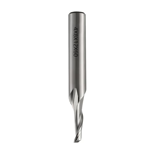 Dauerhaftigkeit Einzelflöte Endmühlen Router Bit Für Aluminiumfräsen Einzelne Flöte Große Spiralen Glatte Chipentfernung von Qsvbeeqj