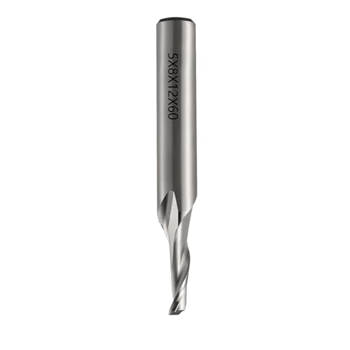 Dauerhaftigkeit Einzelflöte Endmühlen Router Bit Für Aluminiumfräsen Einzelne Flöte Große Spiralen Glatte Chipentfernung von Qsvbeeqj