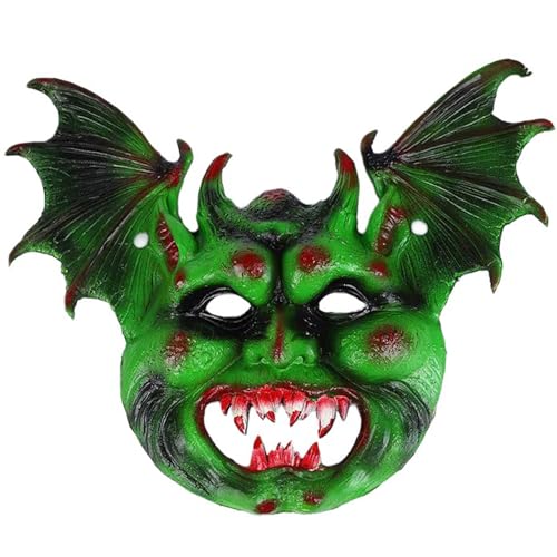 Drache für Kostümparty Tier Vollkopf Halloween Maskerade Party Drache E, Einheitsgröße Drache für Kostümparty Tier Vollkopf Halloween Maskerade Party Drache E, Einheitsgröße von Qsvbeeqj