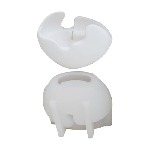 Eierschalenhalter, Silikonformen, Mehrzweck-Teelichthalter für Epoxidharz, Urlaubsdekoration, flexible Form von Qsvbeeqj