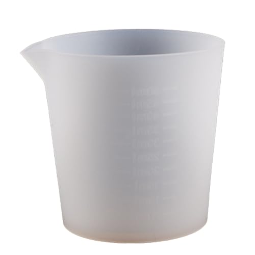 Flexible Silikonmessungspuppe Präzise Maßstab Mischung Cup Gips Kerzenkapazität Für Schmuck Makingfarbe Eindeutiges Von Nicht Schicht Mischbechern von Qsvbeeqj