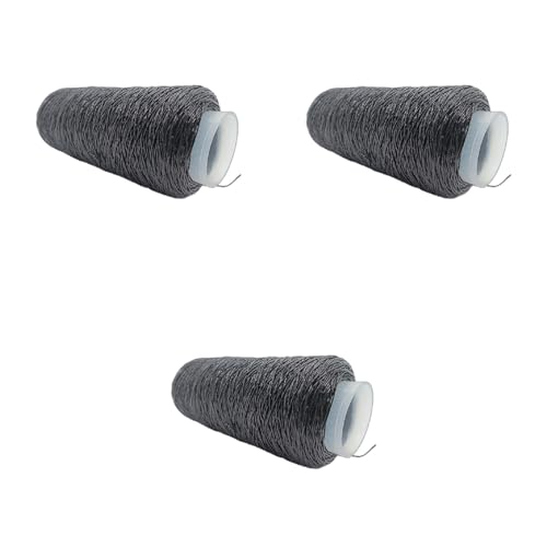 Funkelndes Metallic-Garn, Häkelgarn, Strickgarn, Polyestergarn, 200 g/Rolle, für Geldbörse, Tasche, Charm, Schlüsselanhänger, Anhänger, Strickwolle Funkelndes Metallic-Garn, Häkelgarn, Strickgarn, Polyestergarn, 200 g/Rolle, für Geldbörse, Tasche, Charm, Schlüsselanhänger, Anhänger, Strickwolle von Qsvbeeqj
