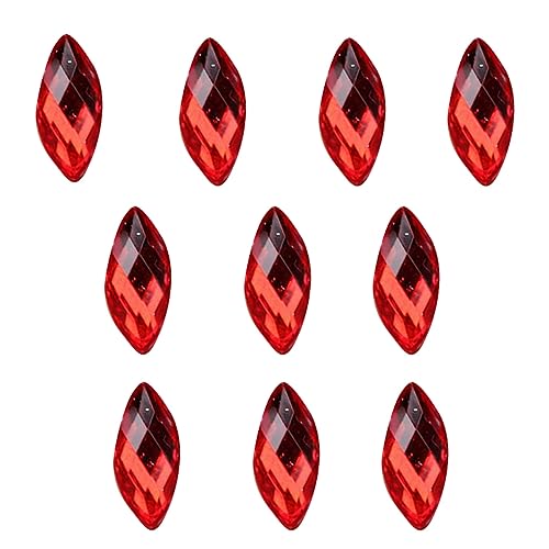 Glasperlen Glasperlen Schmuck Ornamente Krone Kopfschmuck Zubehör vergoldet auf der Rückseite facettiert Schmuck Herstellung von natürlichen Kristallsteinen von Qsvbeeqj