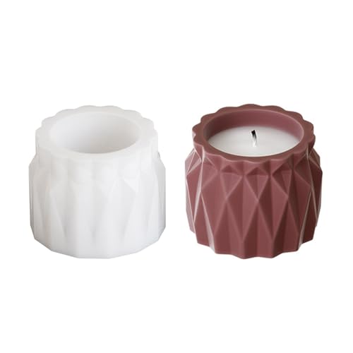 Große Silikon Aufbewahrung Jar Schimmel Aromatherapys Kerzenbecher Herstellung Form Epoxidharz Stiftbehälter Formen Home Dekoration von Qsvbeeqj