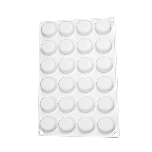 Halbkreisförmig/flach Kreisförmige Silikonform Fondant Mousse Kuchen Dekorationsinstrument Zur Herstellung Von Colon Clocy Handmade Soap von Qsvbeeqj