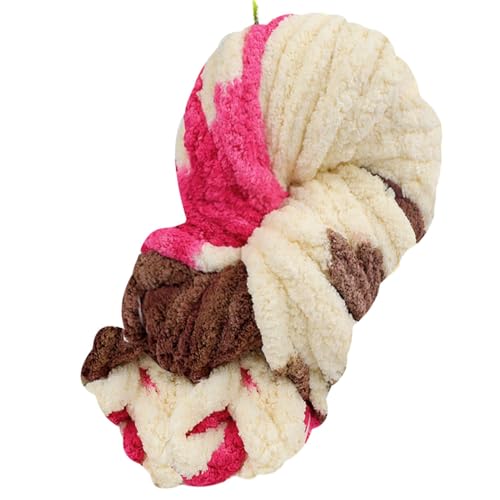 Handgefertigtes Strickgarn, hautfreundliches Strickgarn, Damen, Schal, Handschuh, Decke, Mütze, Häkelgarn, Wollgarn, weiche Wolle für gewebte Schals, Mützen, Schals, Häkelgarn, Zubehör Handgefertigtes Strickgarn, hautfreundliches Strickgarn, Damen, Schal, Handschuh, Decke, Mütze, Häkelgarn, Wollgarn, weiche Wolle für gewebte Schals, Mützen, Schals, Häkelgarn, Zubehör von Qsvbeeqj