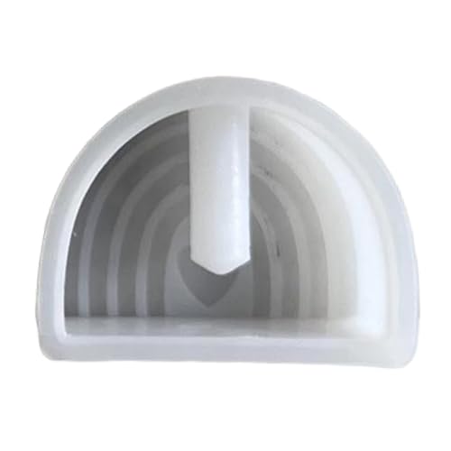 Handwerksregenbogenförmige Silikonform Für Einzigartige Pflanzentöpfe Robuster Zement Gipsgusswerkzeug Home Dekoration Flexible Silikonform von Qsvbeeqj