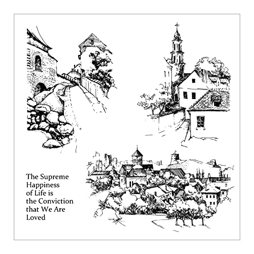 House Clear Stamp Landscape Muster Clear Silicones Stempel Für Scrapbooking Kartenherstellung Fotoalbum Dekoration House Clear Stamp Landscape Muster Clear Silicones Stempel Für Scrapbooking Kartenherstellung Fotoalbum Dekoration von Qsvbeeqj