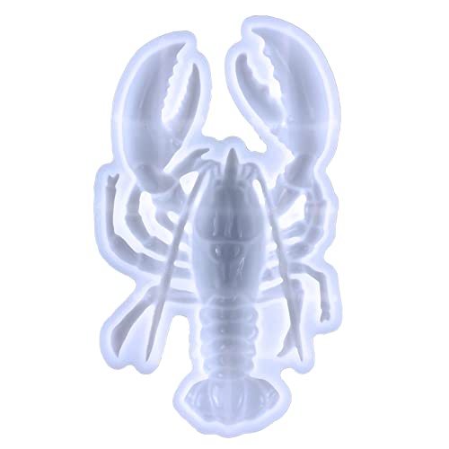 Hummer-Epoxidharz-Formen, Tiere, Silikonharz, Hummergussform für Wandbehänge, Heimdekorationen, Gießen von Qsvbeeqj