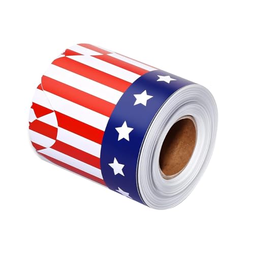 Independence Day Bulletin Border Tric 4. Juli Grenze Grenzkleber Board Dekorationen von Qsvbeeqj