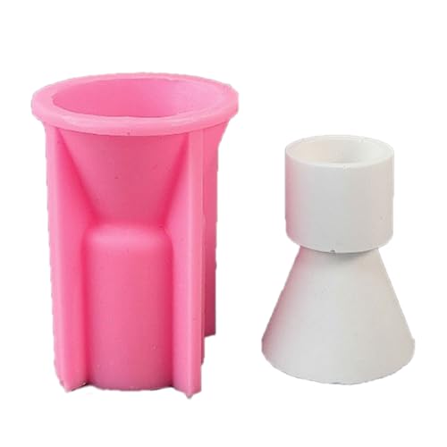 Kerzenhalter Herstellung Von Formen Geometrische Kerzenlestick Silikonformen Für Epoxidharz Gussform Schimmel Tone Craft Craft von Qsvbeeqj