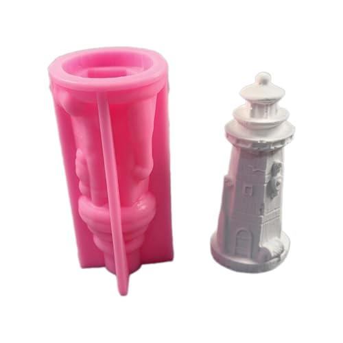 Leuchtturm-förmige Silikonformen für Gips, Dekoration, Heimdekoration, Epoxidharz-Projekt von Qsvbeeqj