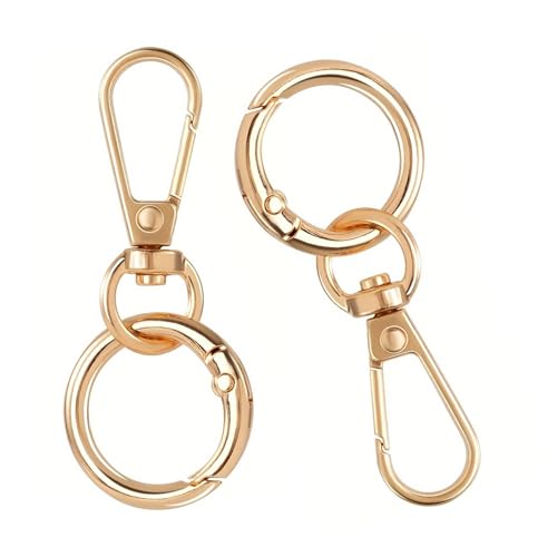 Metallschwellen Schnappt Haken Und Schlüsselringe Hummerklauenschlüsselkainer Verschlüsse Und Schlüsselkettenringe Für Schlüsselbund Clip Kunsthandwerk Keychain Clip Mit Großen Schlüsselringen von Qsvbeeqj