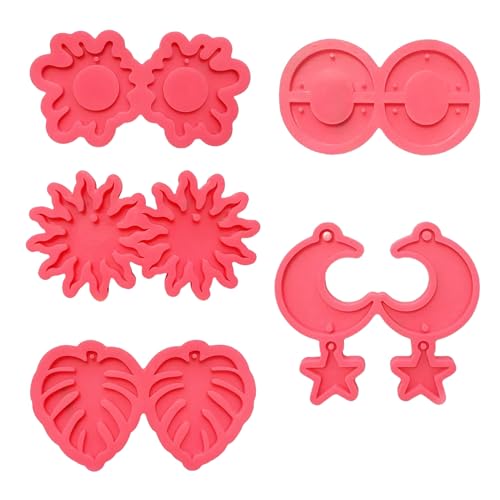 Mondblatt Ohrringharzform Schmuck Epoxidharz Silikonform Für Halskette Ohrringe Schlüsselbund Anhänger Kunsthandwerk Mondblatt Ohrringharzform Schmuck Epoxidharz Silikonform Für Halskette Ohrringe Schlüsselbund Anhänger Kunsthandwerk von Qsvbeeqj