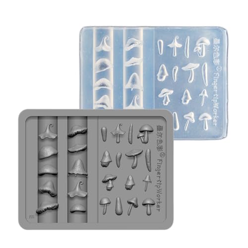 Nägel Kunst Silikonstempelform Für Party Und Salon Pilze Geformte Maniküreform Geprägte Nägel Schablonen Für Frauen Nageldekoration Kits Nägel Kunst Silikonstempelform Für Party Und Salon Pilze Geformte Maniküreform Geprägte Nägel Schablonen Für Frauen Nageldekoration Kits von Qsvbeeqj