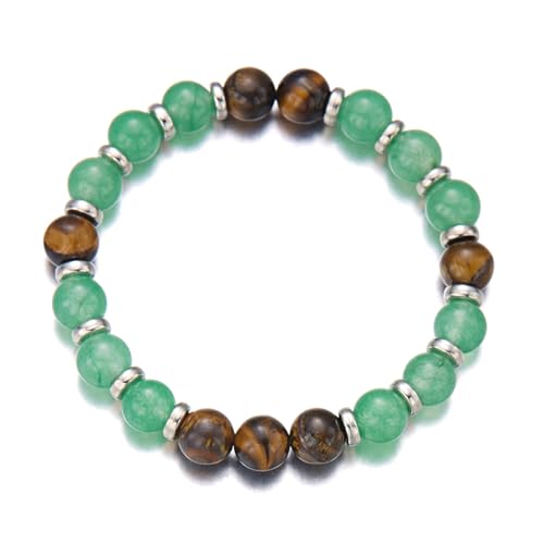 Naturstein, geometrische Perlen, handgefertigt, einzigartige Designs für den Alltag und besondere Anlässe Naturstein, geometrische Perlen, handgefertigt, einzigartige Designs für den Alltag und besondere Anlässe von Qsvbeeqj