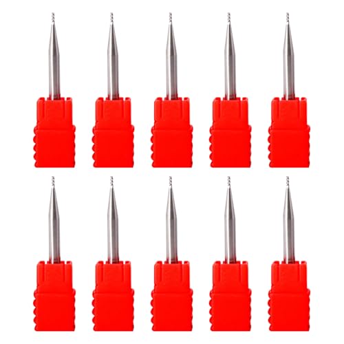 Pack Von 10 Stahl Drei Flöten End Milling Cutter Für Aluminium Hohe Effizienz Und Haltbarkeit Pack Von 10 Stahl Drei Flöten End Milling Cutter Für Aluminium Hohe Effizienz Und Haltbarkeit von Qsvbeeqj