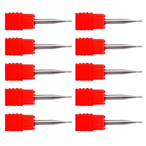 Pack Von 10 Stahl Drei Flöten End Milling Cutter Für Aluminium Hohe Effizienz Und Haltbarkeit Pack Von 10 Stahl Drei Flöten End Milling Cutter Für Aluminium Hohe Effizienz Und Haltbarkeit von Qsvbeeqj