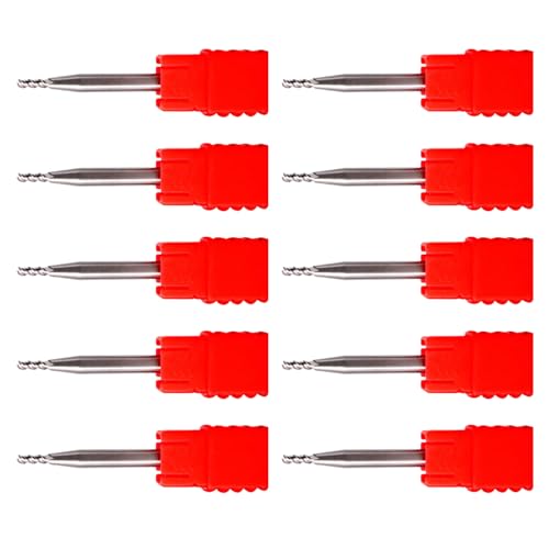 Pack Von 10 Stahl Drei Flöten End Milling Cutter Für Aluminium Hohe Effizienz Und Haltbarkeit Pack Von 10 Stahl Drei Flöten End Milling Cutter Für Aluminium Hohe Effizienz Und Haltbarkeit von Qsvbeeqj
