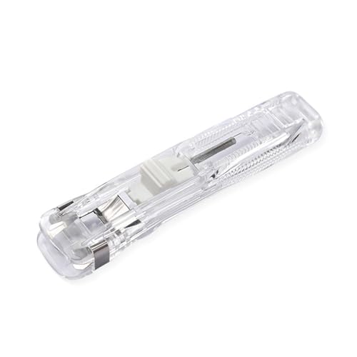 Papierklemmenspender, Handklammer-Spender, 40 Blatt Kapazität, wiederverwendbar, Büro-Bindewerkzeug, Klemmen, verschiedene Größen, Clip-Binder-Clips Papierklemmenspender, Handklammer-Spender, 40 Blatt Kapazität, wiederverwendbar, Büro-Bindewerkzeug, Klemmen, verschiedene Größen, Clip-Binder-Clips von Qsvbeeqj