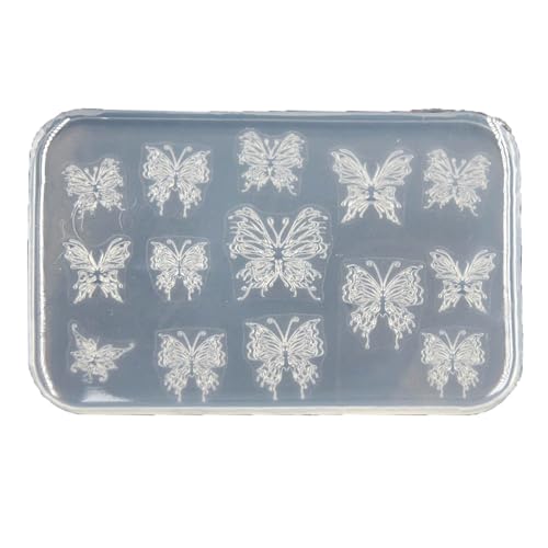 Praktische Dünne Silikonnägelkunstform Transparente Stempelplatte Nägel Schablonen Maniküre Formwerkzeuge Für Manicuristen Nageldekoration Praktische Dünne Silikonnägelkunstform Transparente Stempelplatte Nägel Schablonen Maniküre Formwerkzeuge Für Manicuristen Nageldekoration von Qsvbeeqj