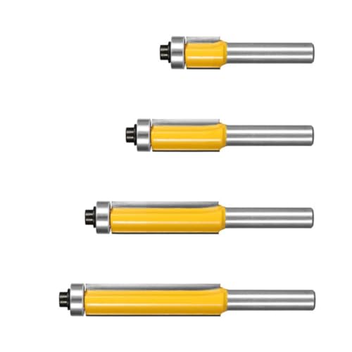 Profession Spush Trim Router Bit Set Kugellager 8mm 12 7 Mm Klinge Zum Kopieren Des Kopierens Von Holzbearbeitung Sperrholz Trimmbahnen Bündel Router Bit Set Für Handrouter von Qsvbeeqj
