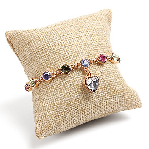 Qsvbeeqj Baumwoll Und Leinenarmband Kissen Brauner Schmuck Kissen Uhren Armband Kissen Ausstellungsständer Schmuck Kissenbeutel Gold Staffelei Ständer Qsvbeeqj Baumwoll Und Leinenarmband Kissen Brauner Schmuck Kissen Uhren Armband Kissen Ausstellungsständer Schmuck Kissenbeutel Gold Staffelei Ständer von Qsvbeeqj