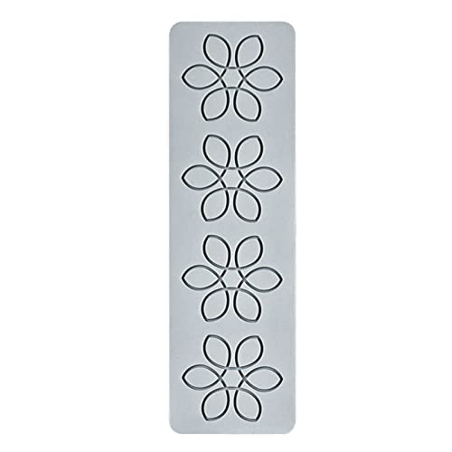 Qsvbeeqj Blumenmuster Silikonkuchen Spitze Schimmel Kuchen Dekoration Werkzeuge Grenzdekoration Küchen Backwerkzeuge Fondantformen Grenzformen von Qsvbeeqj