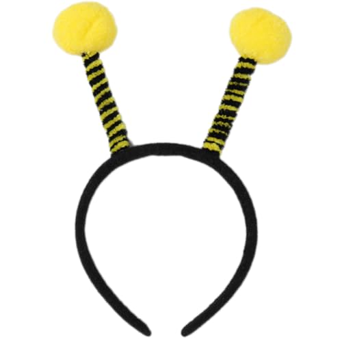 Qsvbeeqj Cartoon-Muster, Stirnbänder, Gesicht, Make-up, Kopfbedeckung, Plüsch, Ameisen, Bienen, Party-Kopfschmuck für Kostüm und Geburtstagsfeiern Qsvbeeqj Cartoon-Muster, Stirnbänder, Gesicht, Make-up, Kopfbedeckung, Plüsch, Ameisen, Bienen, Party-Kopfschmuck für Kostüm und Geburtstagsfeiern von Qsvbeeqj