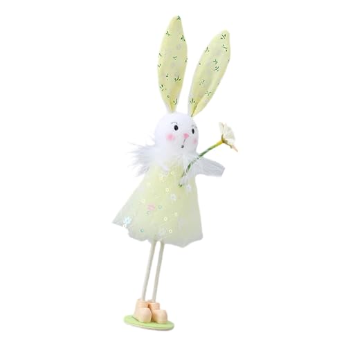 Qsvbeeqj Frühlingstierfigur, Dekore stehende Puppen mit Garnrock, Blumen-Designs, Tier-Zwerge für Heimdekoration und Kinder Qsvbeeqj Frühlingstierfigur, Dekore stehende Puppen mit Garnrock, Blumen-Designs, Tier-Zwerge für Heimdekoration und Kinder von Qsvbeeqj
