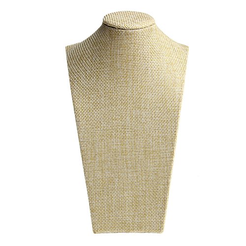 Qsvbeeqj Modellbüstenständer, Halskettenpuppe, Büste, Schmuck, Anhänger, Choker-Halter, Ständer für Schmuckorganisation von Qsvbeeqj