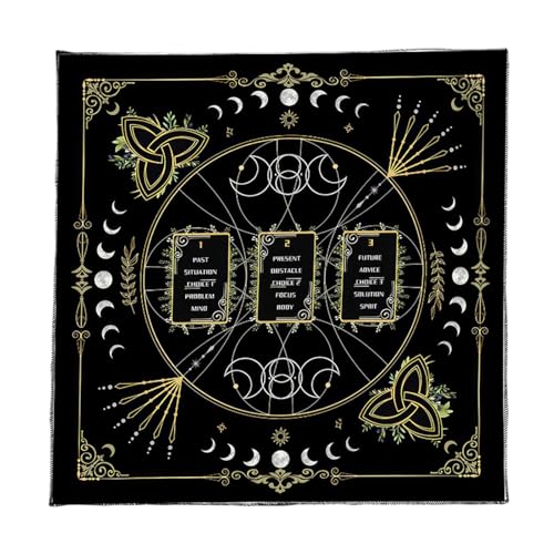Qsvbeeqj Mystische Symbole Bestickte Tarots Verteilten Matten Leicht Aufrechterhalten Tischdecke Für Psychische Lesungen Und Energiearbeit Tragbare Tarots Lesen Stoff Qsvbeeqj Mystische Symbole Bestickte Tarots Verteilten Matten Leicht Aufrechterhalten Tischdecke Für Psychische Lesungen Und Energiearbeit Tragbare Tarots Lesen Stoff von Qsvbeeqj