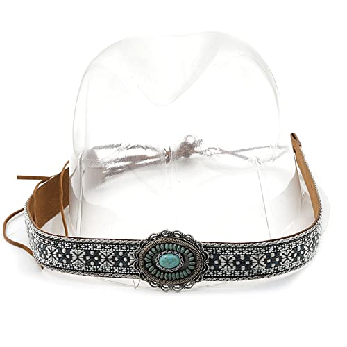 Qsvbeeqj Panama Hat Band Lederhut Western Gürtel Stroh Cowboy Westernband Fedora Leder Für Männer, C, One Size Qsvbeeqj Panama Hat Band Lederhut Western Gürtel Stroh Cowboy Westernband Fedora Leder Für Männer, C, One Size von Qsvbeeqj