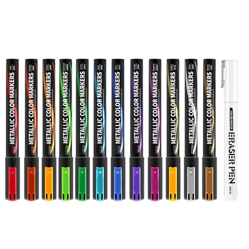 Qsvbeeqj Präzise Tipplackstifte Metallic Marker Pinselstift Für Handwerksmodellbegeisterte Und Metalloberflächen Restoration Kratzerreparaturmarker Qsvbeeqj Präzise Tipplackstifte Metallic Marker Pinselstift Für Handwerksmodellbegeisterte Und Metalloberflächen Restoration Kratzerreparaturmarker von Qsvbeeqj
