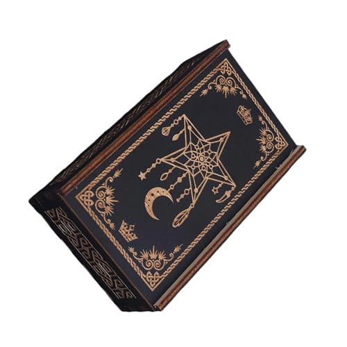 Qsvbeeqj Push Pull Tarot Card Box Astrologie Schmuckstück Qsvbeeqj Push Pull Tarot Card Box Astrologie Schmuckstück von Qsvbeeqj