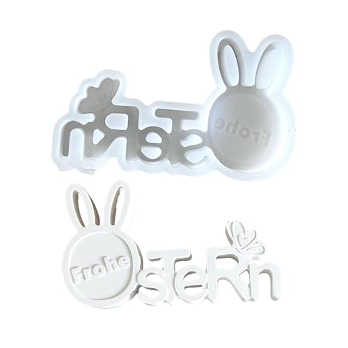 Qsvbeeqj Schöne Oster-Hasen-Formen, Gießformen, Ostern, Silikonformen, Gipsformen, Ornamentformen, Epoxidharz-Formen von Qsvbeeqj