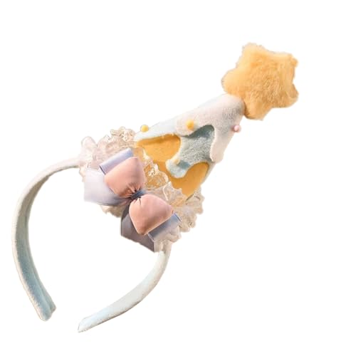 Qsvbeeqj Schönes Stirnband mit Sternen aus Plüsch, für Geburtstagsfeier, Feier, Rollenspiel, Aktivität, Kinder, Mädchen, Kopfbedeckung, Kinder, Party, Kopfschmuck Qsvbeeqj Schönes Stirnband mit Sternen aus Plüsch, für Geburtstagsfeier, Feier, Rollenspiel, Aktivität, Kinder, Mädchen, Kopfbedeckung, Kinder, Party, Kopfschmuck von Qsvbeeqj