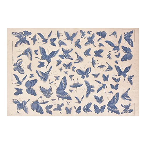 Qsvbeeqj Ton-Transferpapier, Blumen-Ton, Transferpapier, wasserlösliches Transferpapier für Keramik-Ton, Ohrringe, Schmuckherstellung Qsvbeeqj Ton-Transferpapier, Blumen-Ton, Transferpapier, wasserlösliches Transferpapier für Keramik-Ton, Ohrringe, Schmuckherstellung von Qsvbeeqj