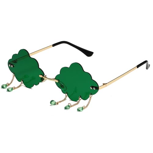 Qsvbeeqj Wolken-Sonnenbrille für Shows und den täglichen Gebrauch, Punk-Kostüm-Accessoires, Maskeraden, Party-Dekoration Qsvbeeqj Wolken-Sonnenbrille für Shows und den täglichen Gebrauch, Punk-Kostüm-Accessoires, Maskeraden, Party-Dekoration von Qsvbeeqj